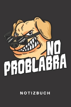 Paperback Notizbuch: Notizbuch - Notizheft - Schreibbuch 110 Seiten - Punkteraster - Punkte - DIN A5 - Hund - Hunde - Welpe - Labrador Retr [German] Book