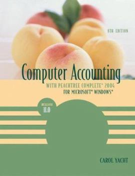 Spiral-bound Computer Accounting with Peachtree Complete 2004, Release 11.0 Book