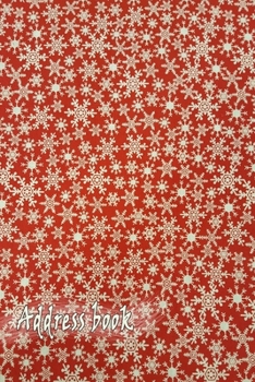 Address Book: Lovely Christmas Design, Best way to Track Addresses, Email, Mobile, Work & Home Phone Numbers, and easily Tabbed in Alphabetical Order ( Special christmas Design Notebook Journal)