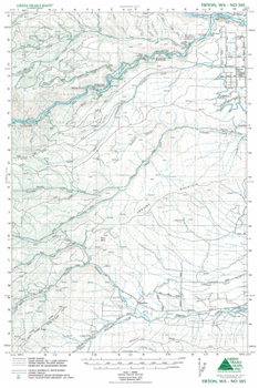 Map Tieton, Wa No. 305 Book