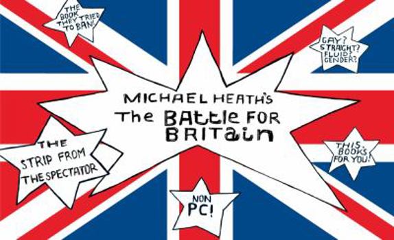 Paperback Michael Heath's the Battle for Britain Book