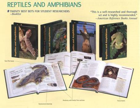 Library Binding Reptiles and Amphibians Book