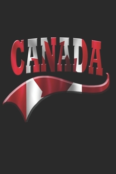 Paperback Canada Notebook: Canada Notebook - college book - diary - journal - booklet - memo - composition book - 120 sheets - Dot Grid paper 6x9 Book