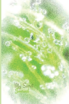 My Secret Journal: Personal Blank Notebook with Lines for Writing & Journaling, Blossom-style Cover Design, 110 Pages, Size 6 x 9 Inches (vol. 7)