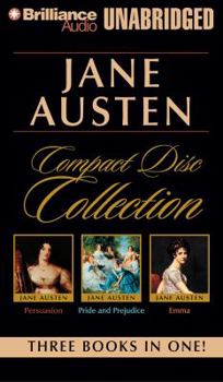 Audio CD Jane Austen Unabridged CD Collection: Pride and Prejudice, Persuasion, Emma Book