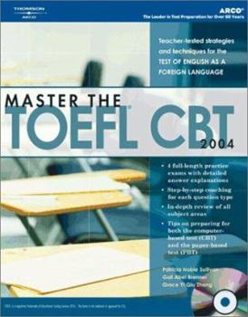 Paperback Master the TOEFL CBT 2004 Book