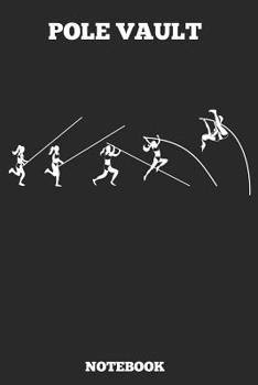 Paperback Pole Vault Notebook: Great gift Idea Pole Vault Coach (6x9 - 100 Dot Gride Pages ) Book