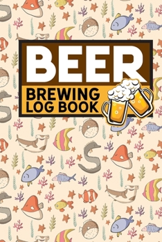 Paperback Beer Brewing Log Book