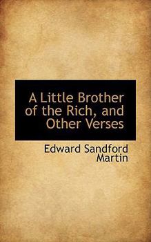 Paperback A Little Brother of the Rich, and Other Verses Book