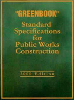 Paperback Green Book Standard Specifications for Public Works Construction Book