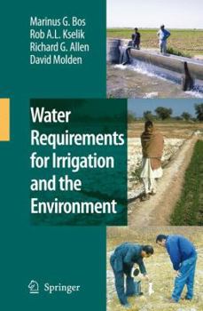 Paperback Water Requirements for Irrigation and the Environment Book