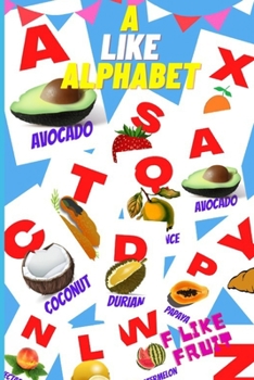 Paperback A like Alphabet: F like Fruit Book