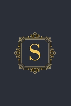 S: Initial Journal 6x9 dotted grid 150 pages