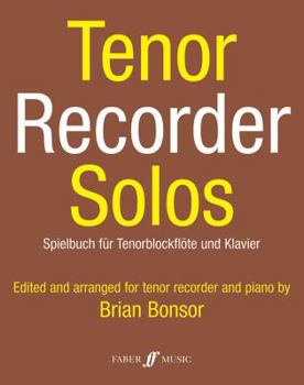 Paperback Tenor Recorder Solos: Score and Part Book