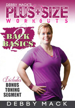 DVD Debby Mack Plus Size Workouts: Back 2 Basics Cardio Workout Book
