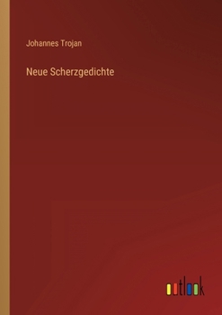 Paperback Neue Scherzgedichte [German] Book