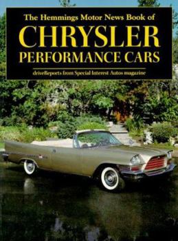 Paperback Book of Chrysler Performance Cars Book