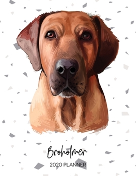 Broholmer 2020 Planner: Dated Weekly Diary With To Do Notes & Dog Quotes (Awesome Calendar Planners for Pup Owners - Pedigree Breeds)