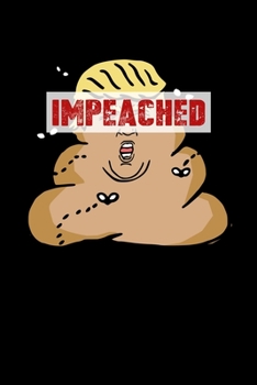 Paperback Impeached: Graph Paper Journal / Notebook / Diary Gift - 6"x9" - 120 pages - Graph Paper - 5mm x 5mm - Matte Cover Book