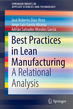 Paperback Best Practices in Lean Manufacturing: A Relational Analysis Book