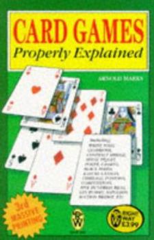 Hardcover Card Games Properly Explained Book