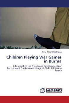 Paperback Children Playing War Games in Burma Book