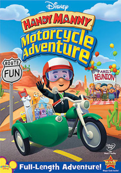 DVD Handy Manny: Manny's Motorcycle Adventure Book