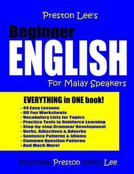 Preston Lee's Beginner English for Malay Speakers