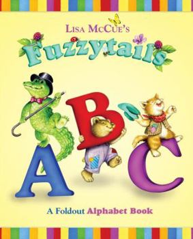 Hardcover Fuzzytails ABC: A Foldout Alphabet Book