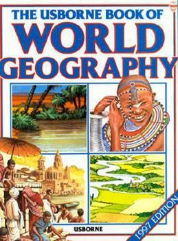 Hardcover The Usborne Book of World Geography Book