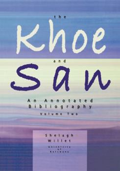 Paperback The Khoe and San. Vol 2 Book