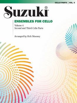 Paperback Ensembles for Cello, Vol 4 Book