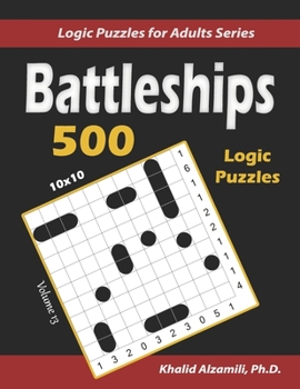 Paperback Battleships: 500 Puzzles (10x10) Book