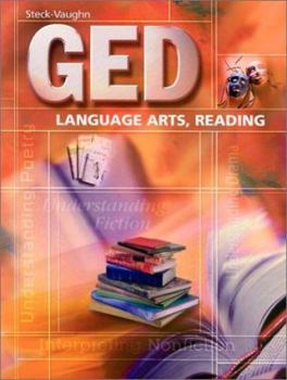 Paperback Steck-Vaughn GED: Student Edition Language Arts, Reading Book
