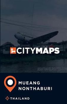 Paperback City Maps Mueang Nonthaburi Thailand Book