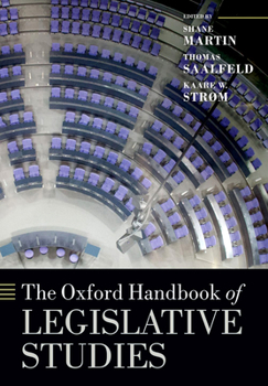 Paperback The Oxford Handbook of Legislative Studies Book