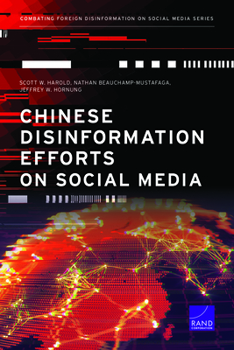 Paperback Chinese Disinformation Efforts on Social Media Book