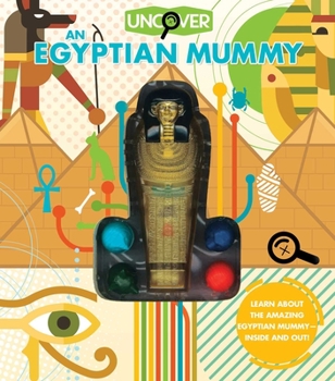 Hardcover Uncover an Egyptian Mummy Book