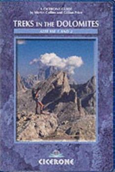 Paperback Treks in the Dolomites: Alta Via 1 and 2 Book