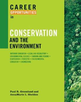 Paperback Career Opportunities in Conservation and the Environment Book