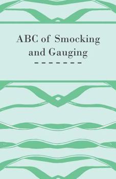 Paperback ABC of Smocking and Gauging Book