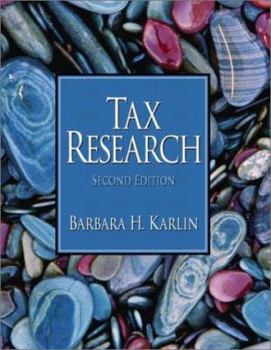Hardcover Tax Research Book