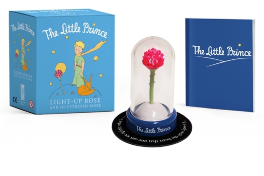 Paperback The Little Prince: Light-Up Rose and Illustrated Book