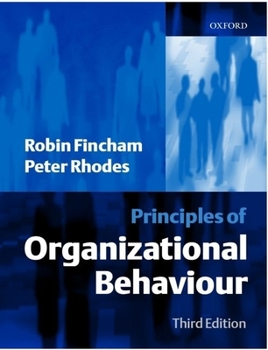 Paperback Principles of Organizational Behaviour Book