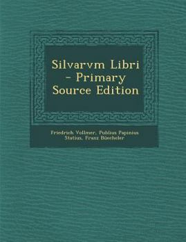 Paperback Silvarvm Libri [Latin] Book