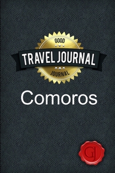 Paperback Travel Journal Comoros Book