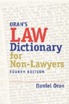 Paperback Law Dictionary for Nonlawyers Book