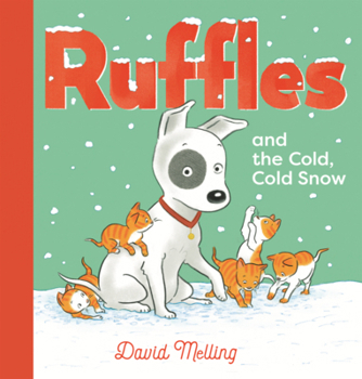 Library Binding Ruffles and the Cold, Cold Snow Book