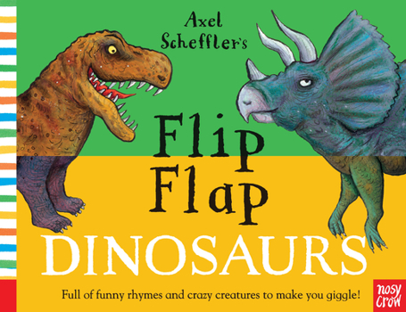 Hardcover Flip Flap Dinosaurs Book