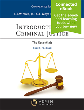 Paperback Introduction to Criminal Justice: The Essentials [Connected Ebook] Book